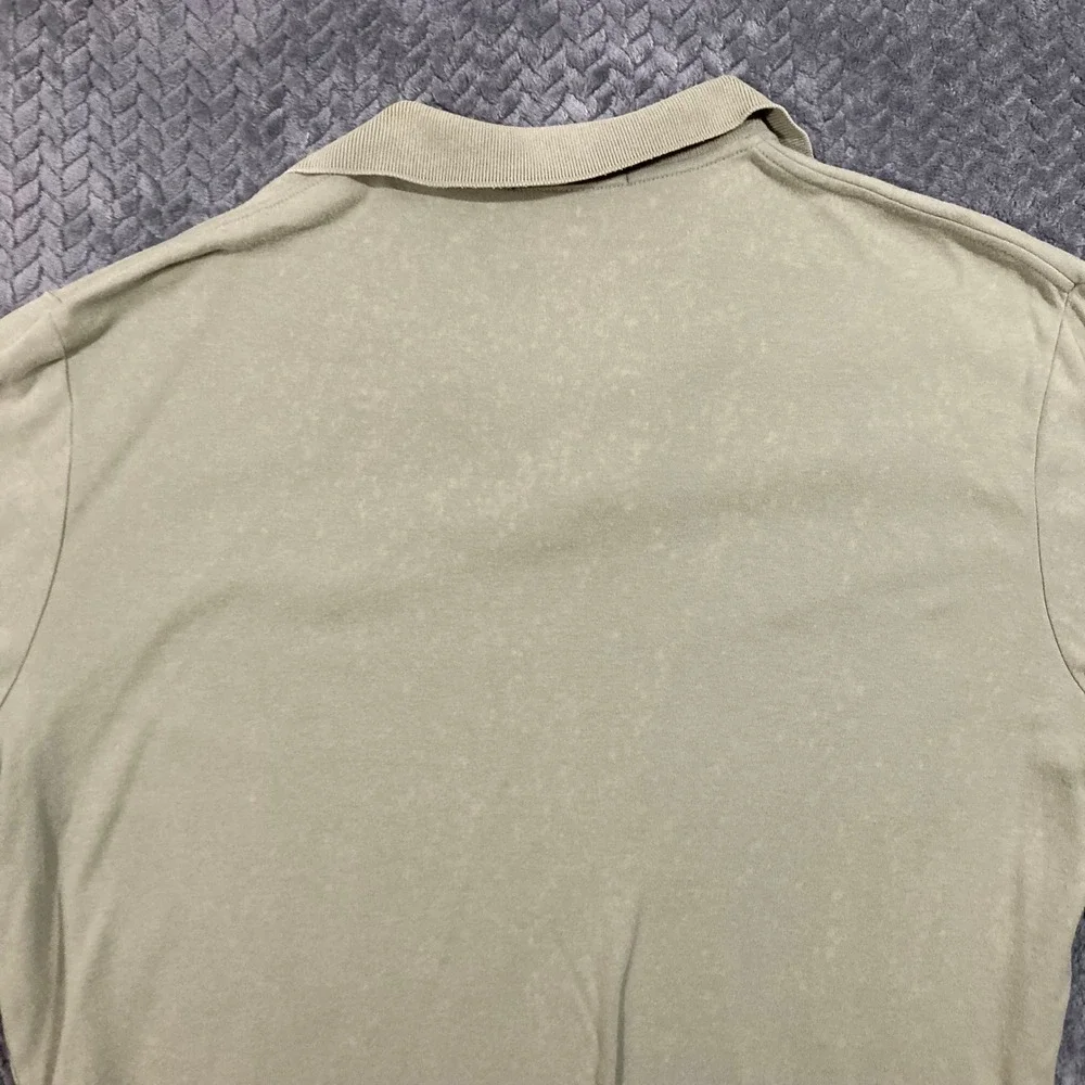 Polo Ralph Lauren Polo Shirt Mens L Classic Sage Green Embroidered Flesh Pony
